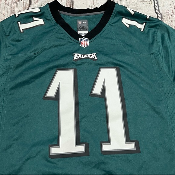 Carson Wentz Nike NFL On Field Football Philadelphia Eagles Sports Jersey - Picture 3 of 7